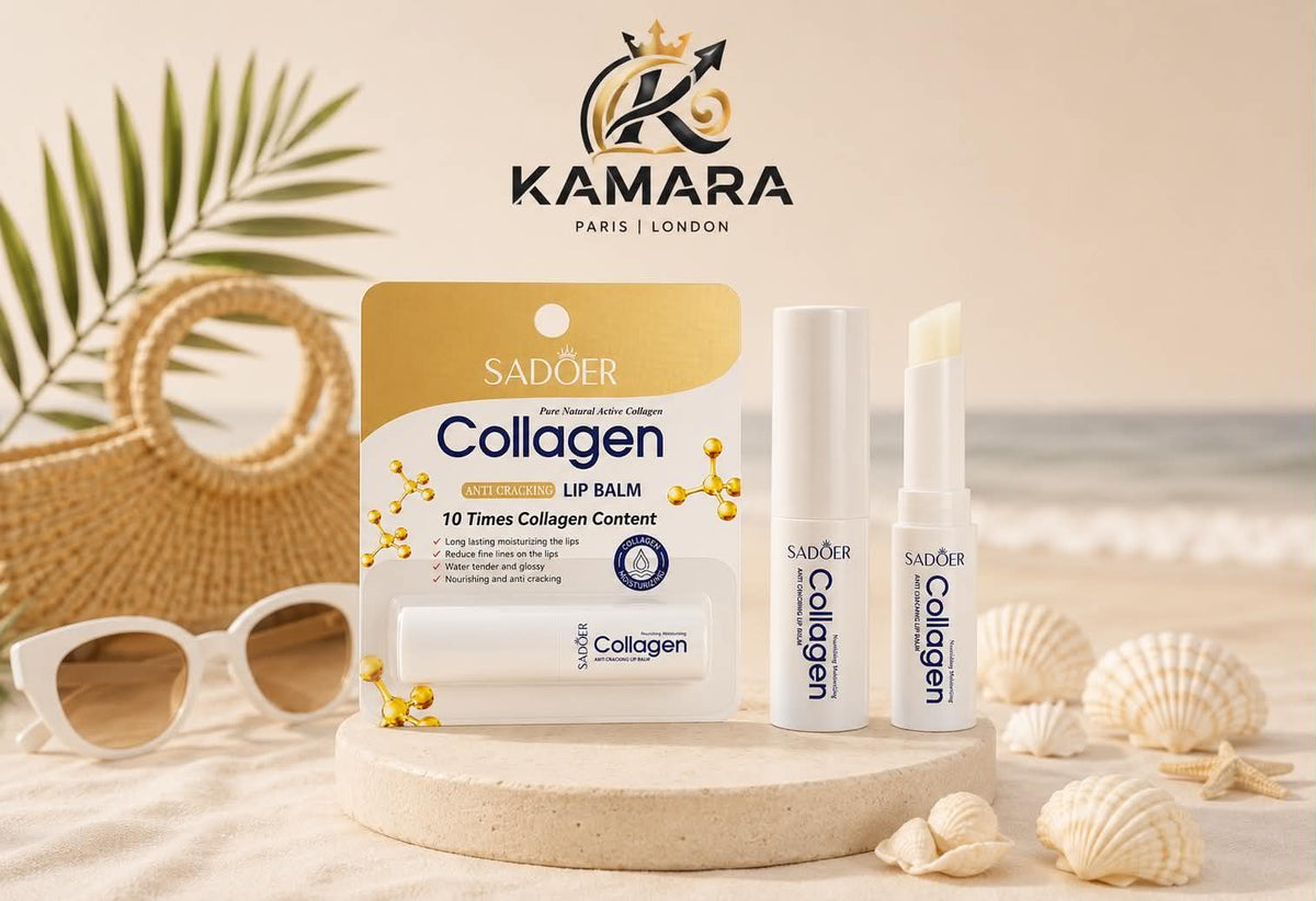 Baume à lèvres + Crème solaire éclaircissante au collagène
